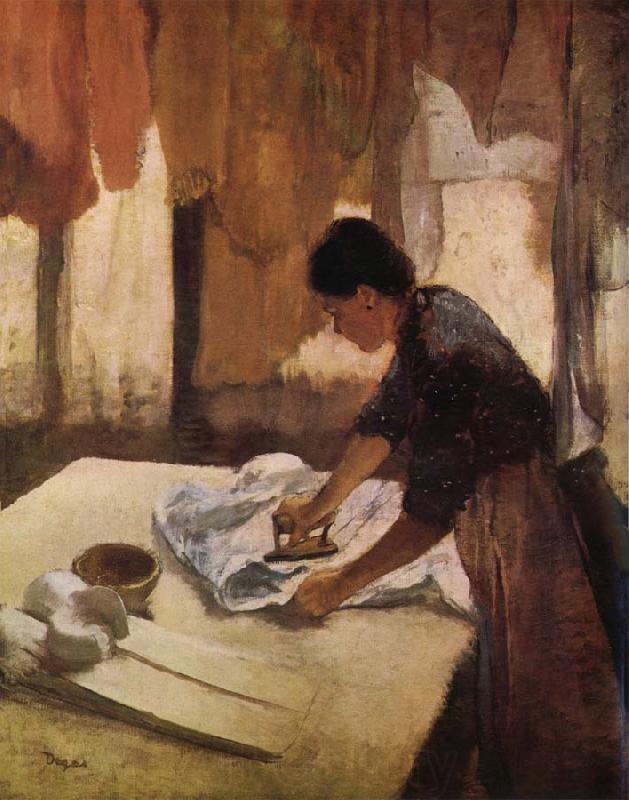 Edgar Degas Worker Norge oil painting art
